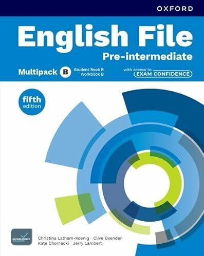 Immagine prodotto English File quinta edizione: Pre-Intermediate: Student Book & Workbook with access to Exam (Inglese, 2024)