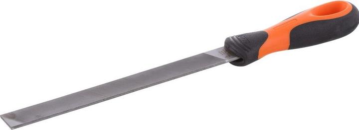 Image du produit Bahco Lime à scie ERGO à manche bi-matière et deux bords arrondis, taille bâtarde 200 mm (Coupe 1, 200 mm)