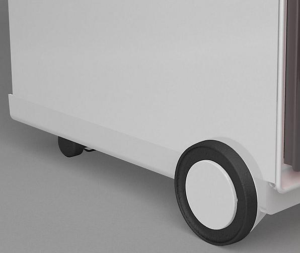 Produktbild Paperflow Rollcontainer weiss