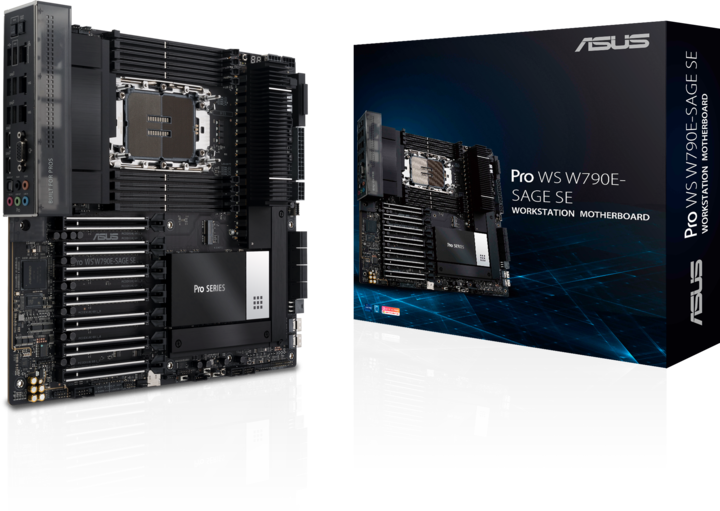 Produktbild ASUS PRO WS W790E-SAGE SE (LGA 4677, Intel W790, SSI EEB)