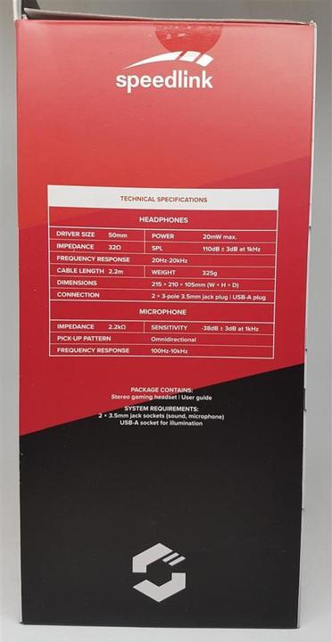 Actual product image Speedlink Maxter (Cable)