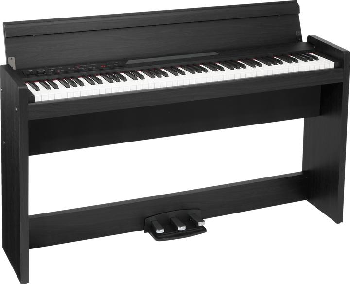 Produktbild Korg Digitalpiano, LP380, 30 Sounds, 2x22 Watt, USB, Rosewood Black (88 Tasten)