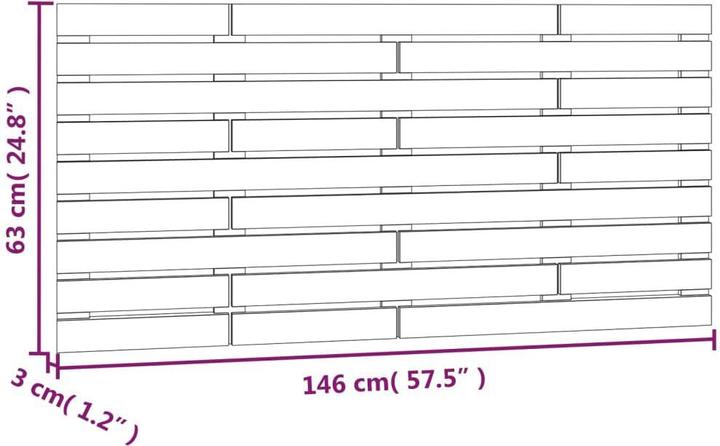 Image du produit VidaXL Oksiutka (146 x 3 x 63 cm)