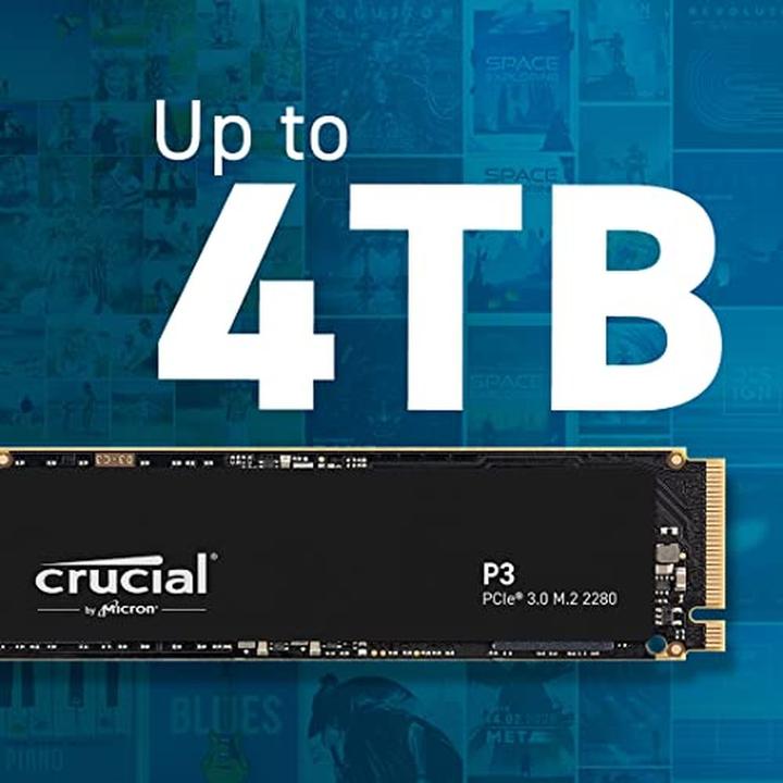Immagine prodotto Crucial P3 (1000 GB, M.2 2280)