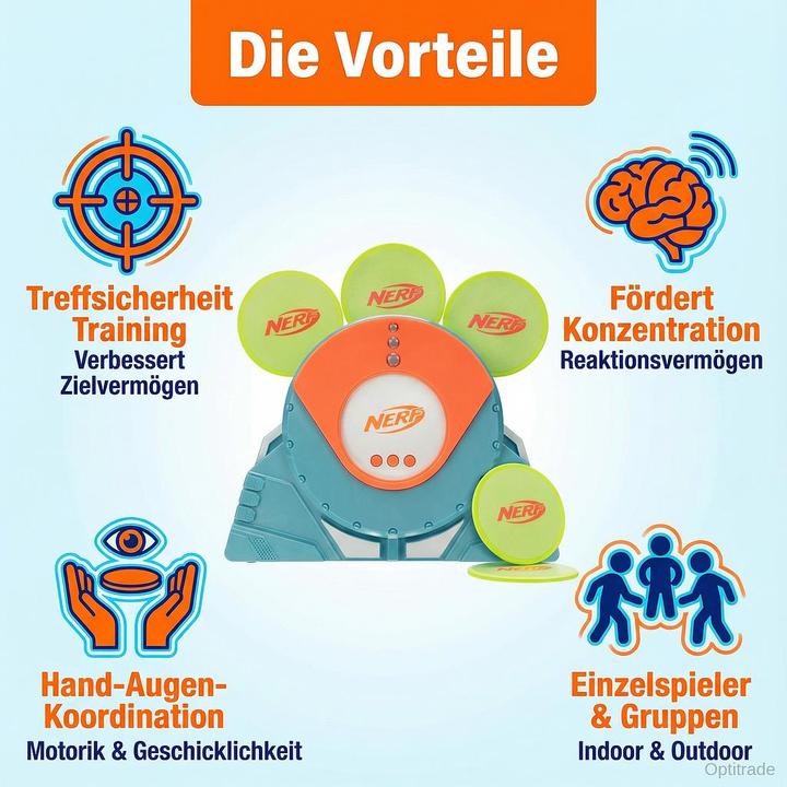 Produktbild Jazwares NERF Skeet Shot Disc Launcher