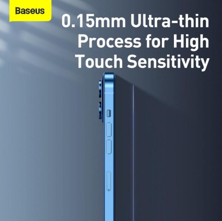 Actual product image Baseus 0.15mm Full Coverage Tempered Glass Film For iP 6.7inch 2020 (Secondary Hardening)(2pcs Pa... (2 pcs., Apple iPhone 12 Pro Max)