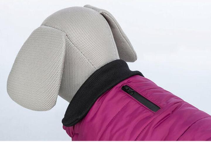 Actual product image Trixie Arlay S Coat, 33 cm, Berry (S, Dog coat)