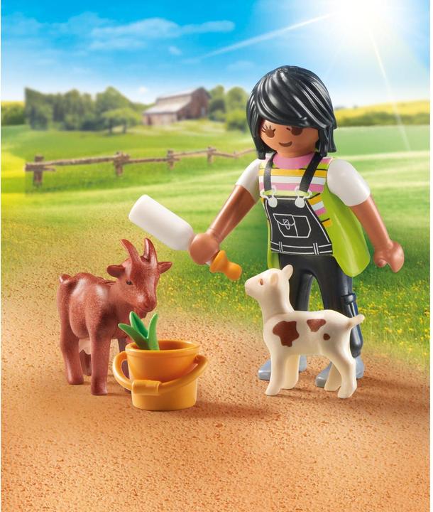 Actual product image Playmobil 71759 Woman with goats (71759)