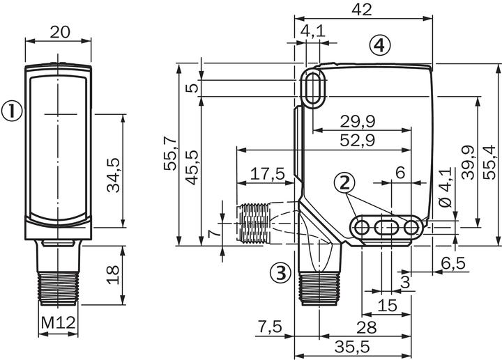 Actual product image Sick Small photoelectric sensor