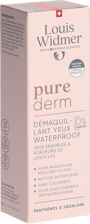 Produktbild Widmer Louis Purederm Augen Make-up Entferner Waterproof 100 ml (Make-Up Entferner, 100 ml)