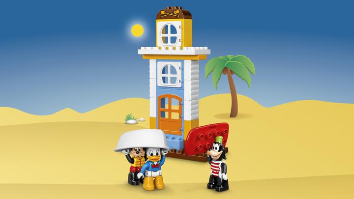 Actual product image LEGO Micky's beach house (10827)