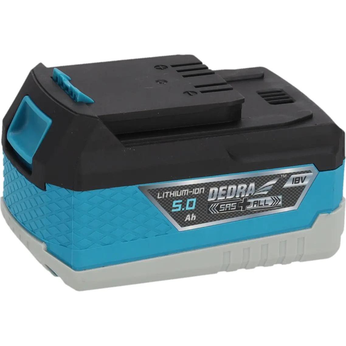 Dedra, Werkzeugakku + Ladegerät, Akku 5,0Ah 18V Li-Ion (18 V)