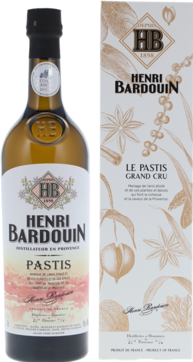 Actual product image Henri Bardouin Pastis (18 years, 45 %, France, 1 x 70 cl, Bitter liqueurs)