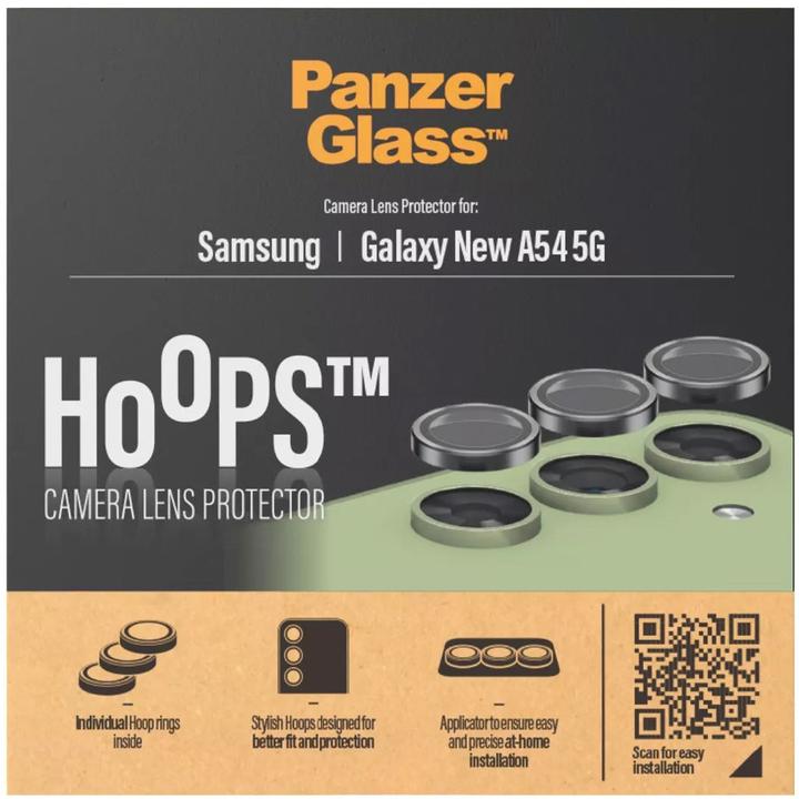 Actual product image PanzerGlass Hoops Camera Lens Protector (1 Piece, Samsung Galaxy A55)