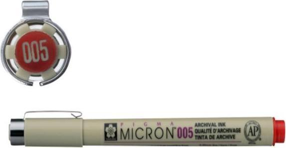 Immagine prodotto Sakura Fineliner Pigma Micron 0,2mm XSDK00519 (Rosso, 1 x)