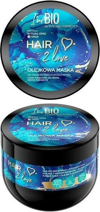 Produktbild Eveline Hair2Love Scalp Scrub, Oil, Conditioner, Mask (300 ml)
