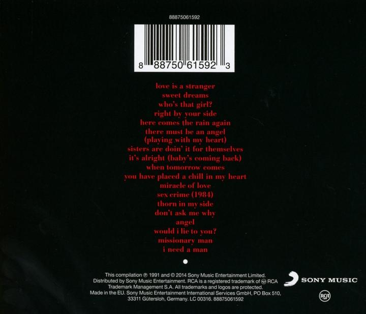 Produktbild Greatest Hits (Eurythmics)