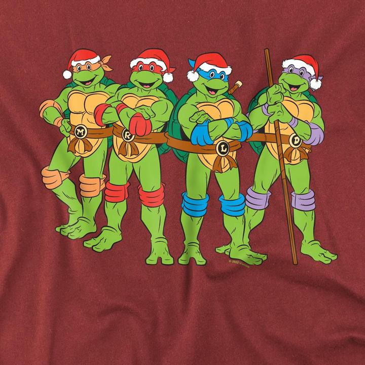 Immagine prodotto Teenage Mutant NT In The Christmas Spirit Maglietta Uomo (L)
