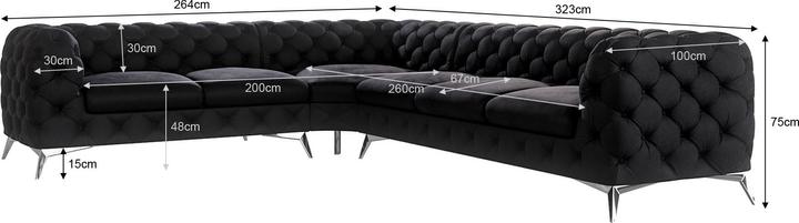 Actual product image Ropez Chelsea (Corner sofa)