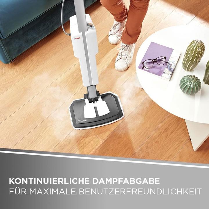 Actual product image Polti SV610 Style Upright steam cleaner Grey, White (1500 W)
