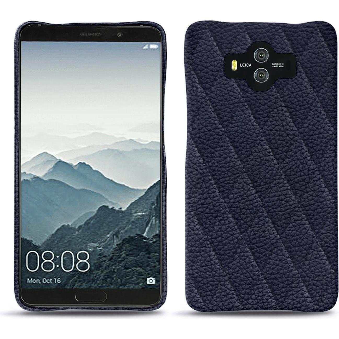 Noreve Lederschutzhülle (Huawei Mate 10), Smartphone Hülle, Violett