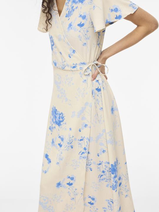 Produktbild Vila VILOVIE Maxi Kleid mit V-Ausschnitt (36)