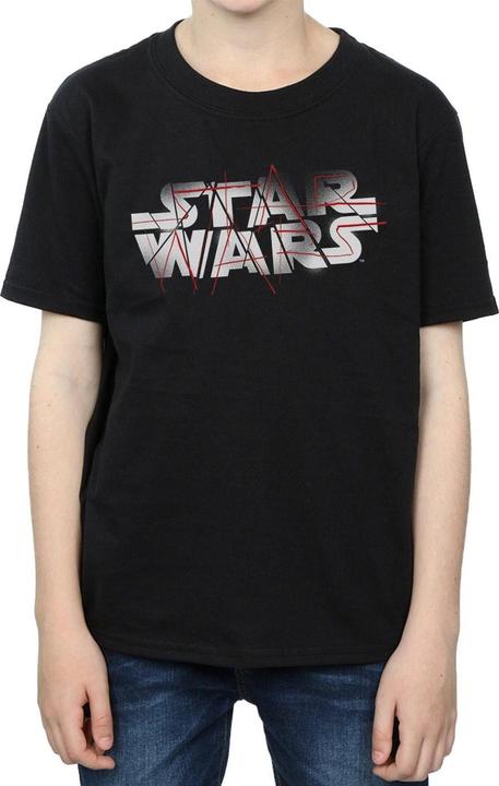 Produktbild Star Wars The Last Jedi Spray Logo TShirt Jungen (140, 146)