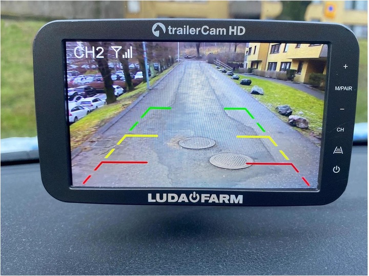 Actual product image LudaFarm TrailerCam HD Professional camera system for horse trailers (1280 x 720 pixels)