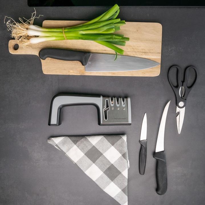 Actual product image Intirilife 4-in-1 knife sharpener