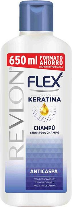Produktbild Revlon Professional FLEX KERATIN anti-dandruff shampoo all hair types 650 ml (750 ml, Flüssiges Shampoo)