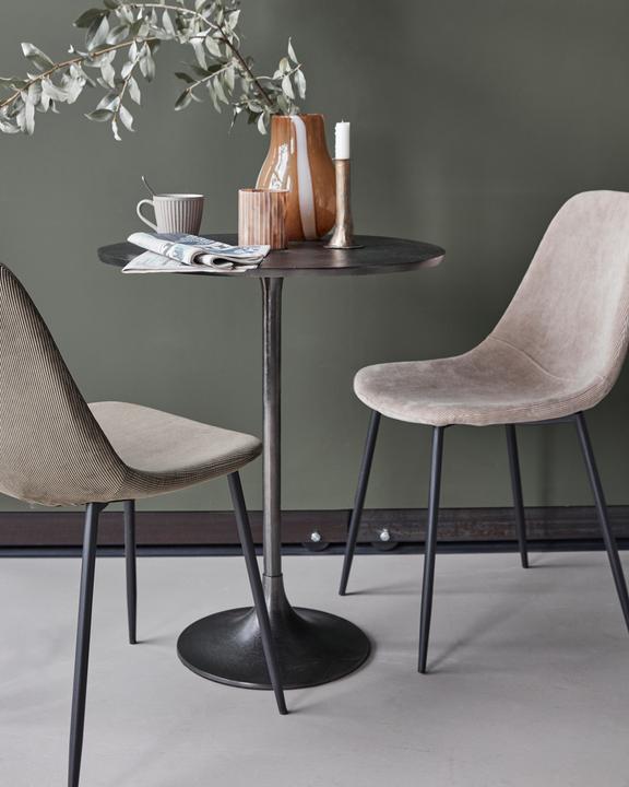 Actual product image House Doctor Esstisch, HDPan, Schwarz (61 x 75 cm)