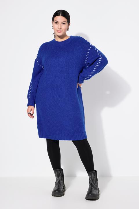 Actual product image Studio Untold Oversized Seam Long Sleeve Sweater Dress (54)
