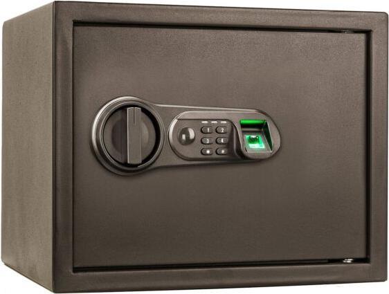 Vedia Heimtresor mit Fingerabdruck-Scanner, Zahlencode und Notschlüssel, 34 Liter (34 l)