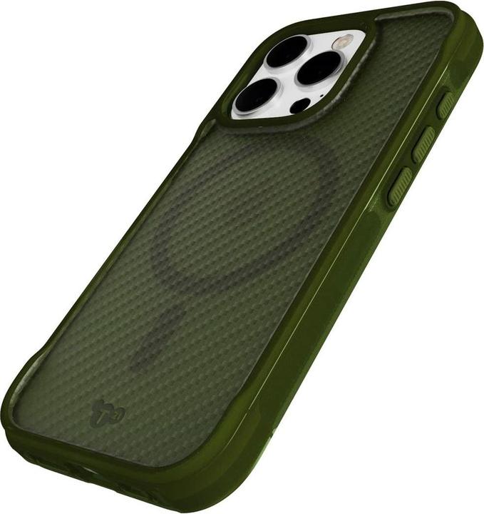 Actual product image Evo Tech21 - Armour - Cover - iPhone 16 Pro - MagSafe - Green (Apple iPhone 16 Pro)