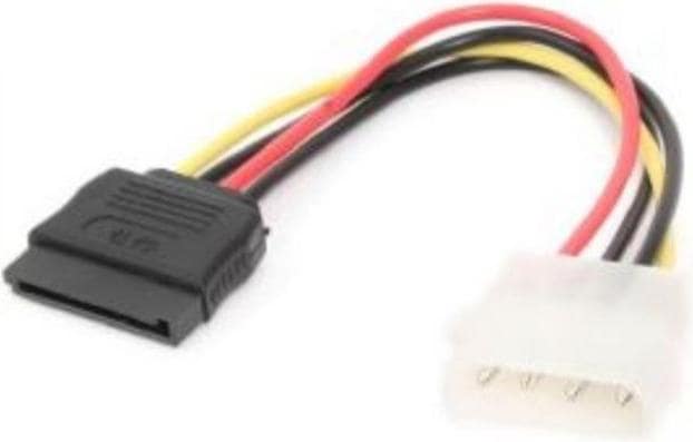 Actual product image Gembird CC-SATA-PS Built-in 0.15m SATA Molex (4-pin) Power Cable