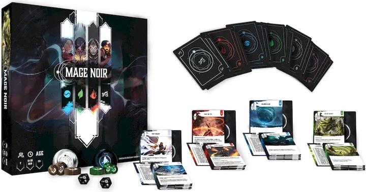 Actual product image Mage Noir Deck building (French, 2 Players)