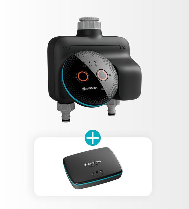 Produktbild Gardena Smart Dual Water Control Set (Bewässerungsset)