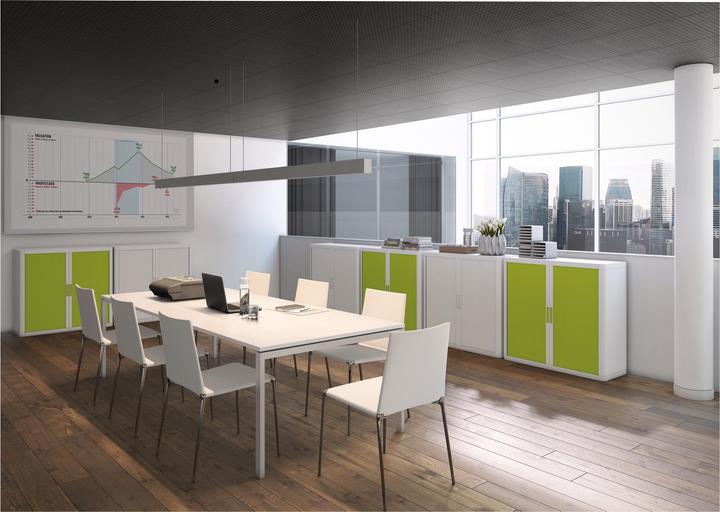 Produktbild Paperflow Konferenztisch easyDesk® (150 x 116 x 75 cm)