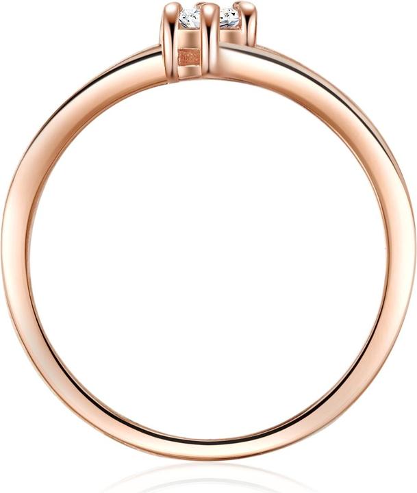 Immagine prodotto Trilani Donna Argento Cubico Zirconia Oro Rosa - 11202 (56, 925 Argento)