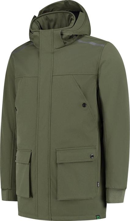 Tricorp Winter Softshell Parka Rewear 402713 - Legrogroen - xxl (XXL)
