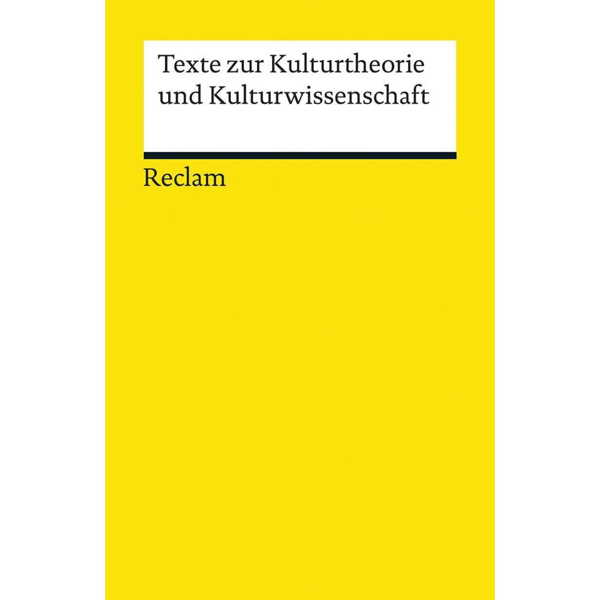 Texte zur Kulturtheorie und Kulturwissenschaft, Fachbücher von Roland Borgards