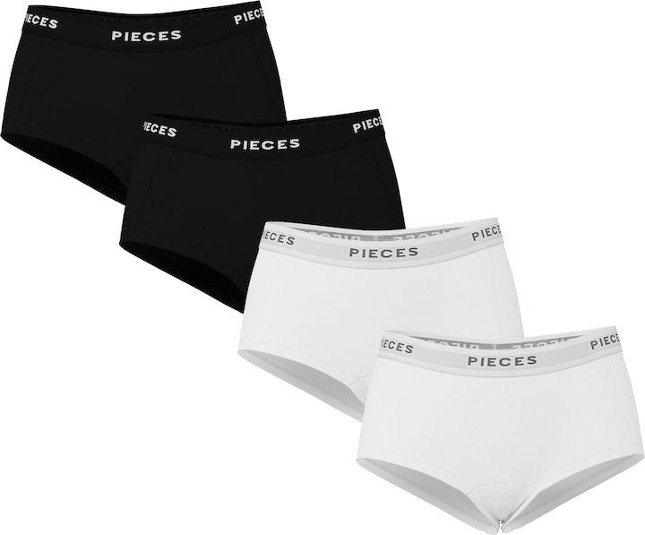 Immagine prodotto Pieces Pclogo Lady 4 Pack Solid Noos Bc (M, confezione da 4)