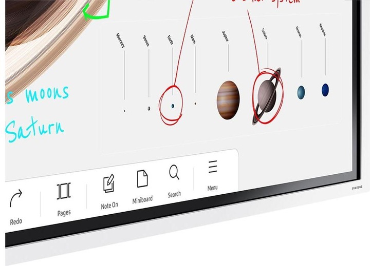 Actual product image Samsung Flip 4 Pro WM55B (3840 x 2160 Pixels, 55")