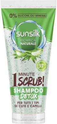 Actual product image Sunsilk Scrub Detox Shampoo for All Hair Types 200ml (Liquid shampoo)