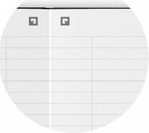 Produktbild Oxford Notizbuch "Signature", A5 (A5, Liniert, Harter Einband)