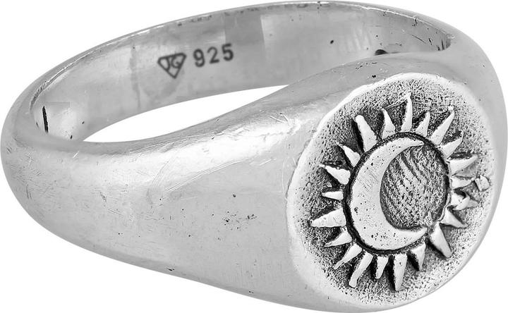Immagine prodotto Haze & Glory Halbmond, Siegelring, Sonne (56, 925 Argento)