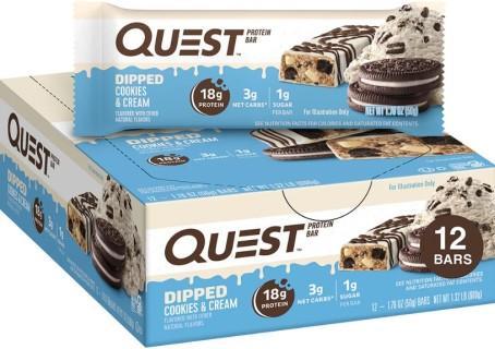 Quest Bar Dipped (12 pcs., 720 g)