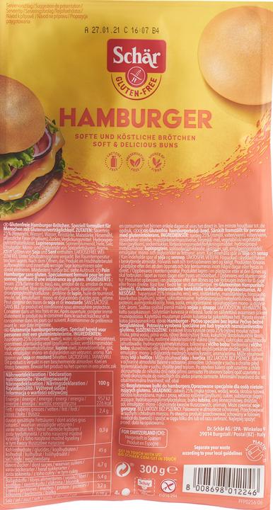 Schär Hamburger (300 g)
