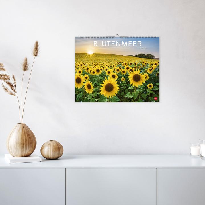 Immagine prodotto Blütenmeer Posterkalender 2026 (44 x 34 cm)