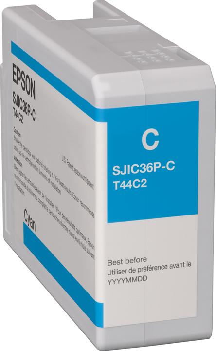 Immagine prodotto Epson SJIC36P(C) - 80 ml - ciano - originale - cartuccia d'inchiostro (C)